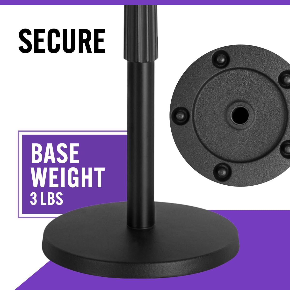 Amazon.com: OnStage On-Stage DS8200 Adjustable Desktop Microphone